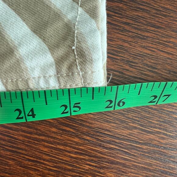 J.‎ McLaughlin Leora Wide Leg Jeans in Tan/Cream Seabray Size 8 MRSP $188 - Picture 13 of 14